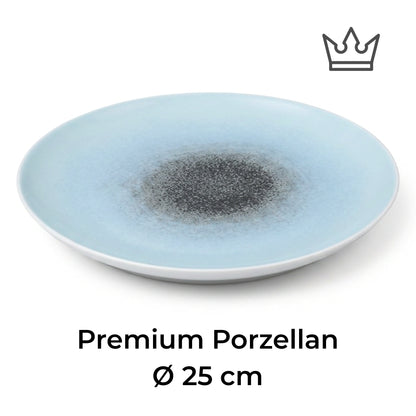 Porcelain plate "Blue" flat – Porz model