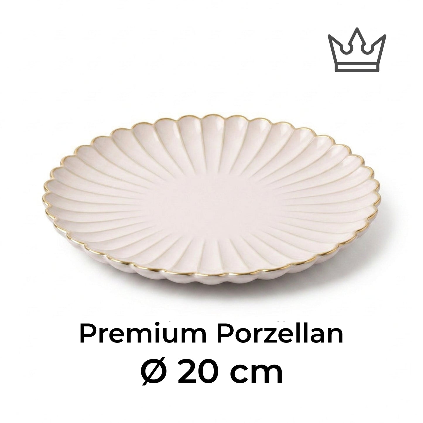 Porcelain plate – Porz model