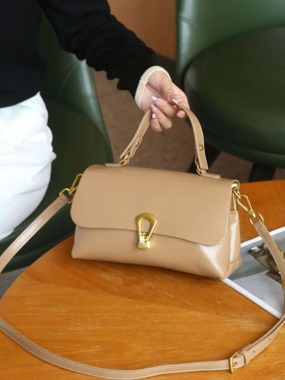 Leder Handtasche "Primel"