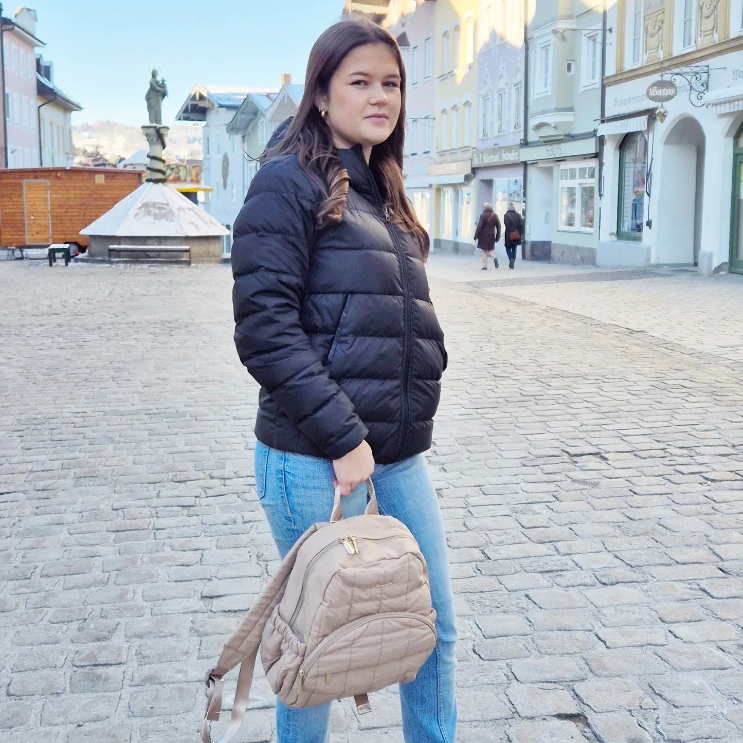 Beige Rucksack Lovevook - TOLLzWOOD