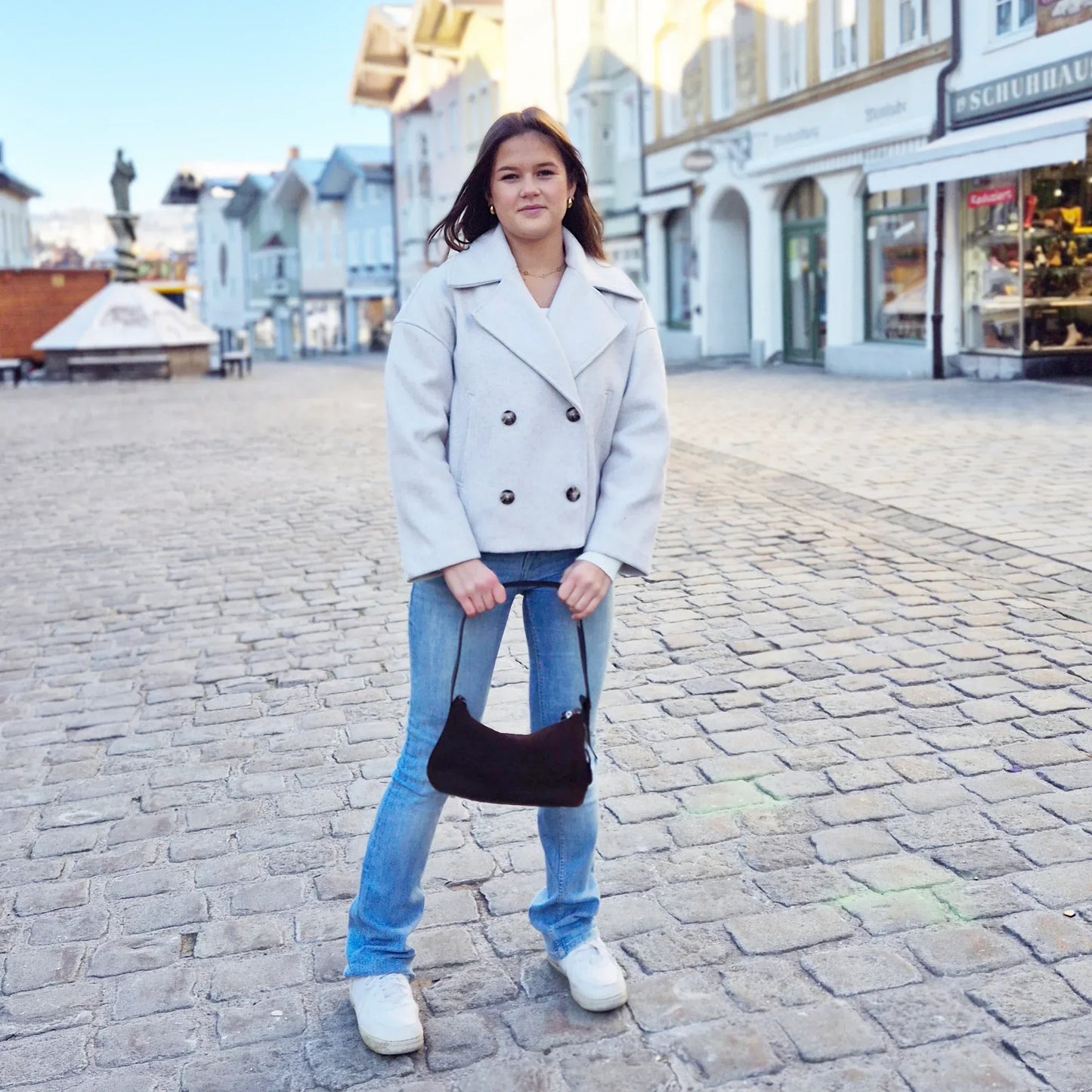 Leder Handtasche "Viola" - TOLLzWOOD