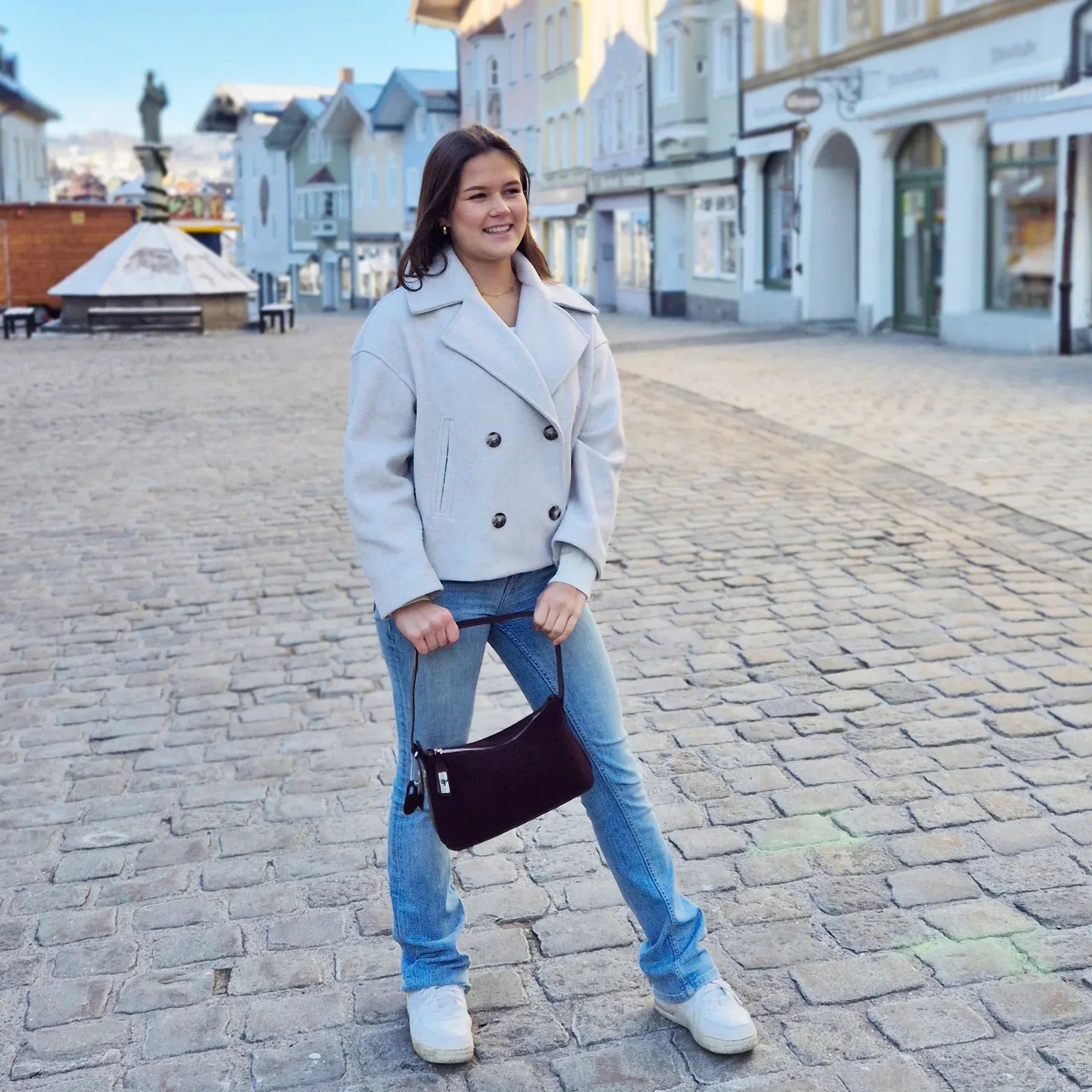 Leder Handtasche "Viola" - TOLLzWOOD