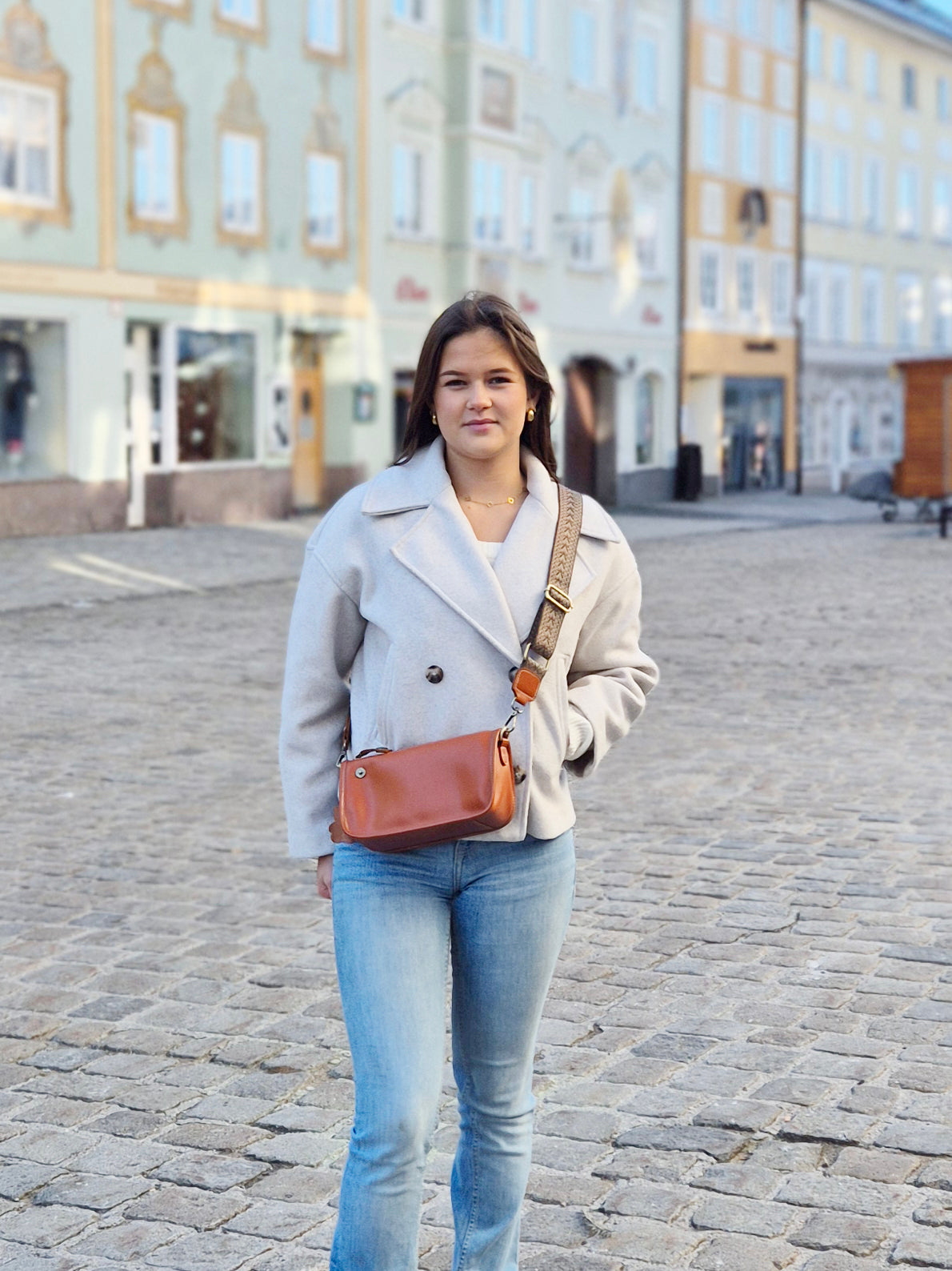 Leder-Handtasche – Modell 3120