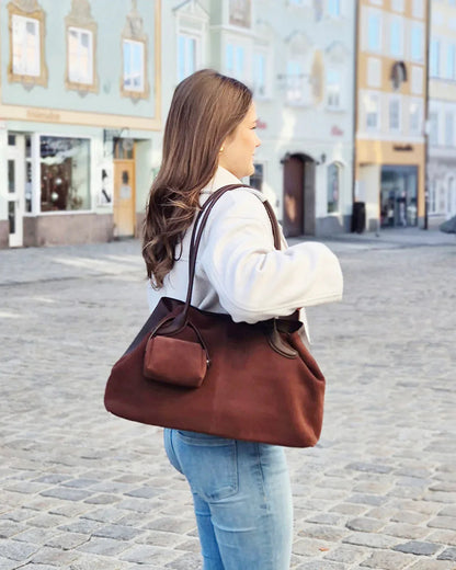 Leder Handtasche "Jasmin" - TOLLzWOOD