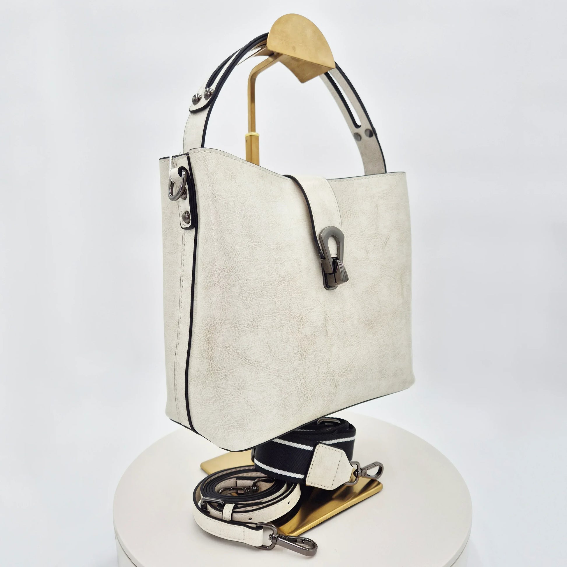 Leder Handtasche "Flora" - TOLLzWOOD