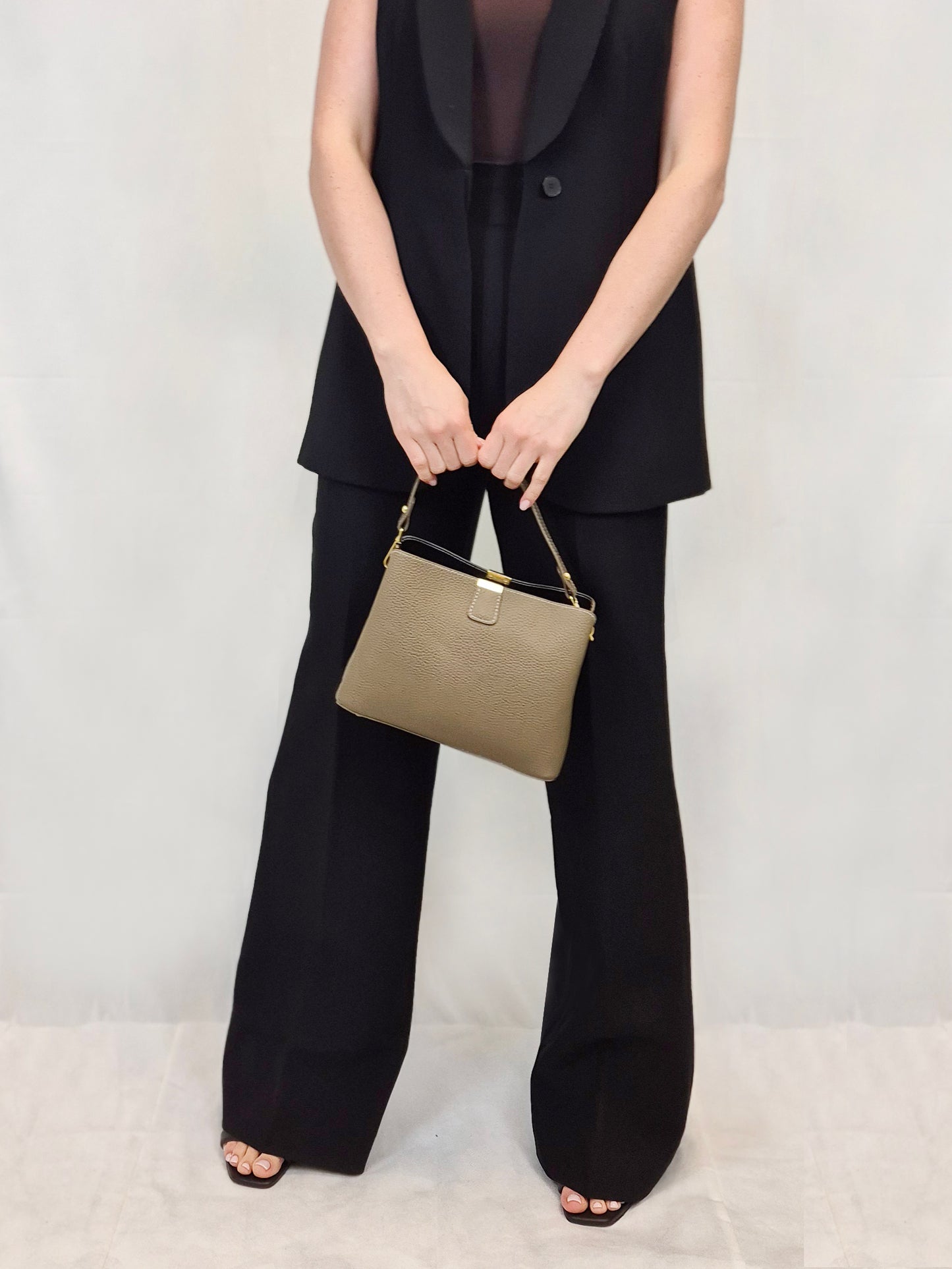 Leather shopper – model MLTML88