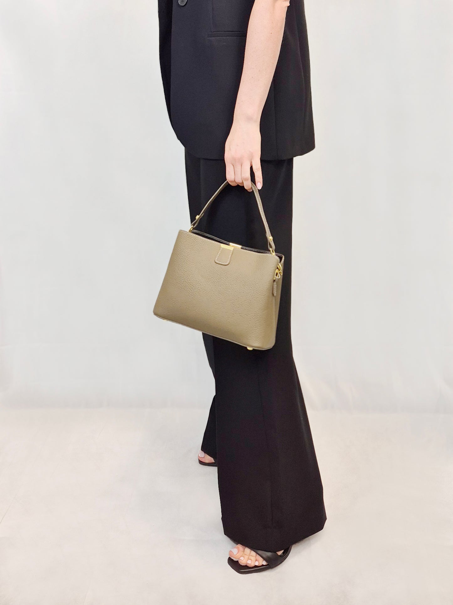 Leather shopper – model MLTML88