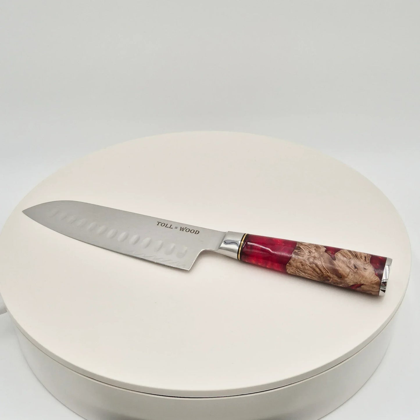 3-teiliges Santoku Messer-Set aus 67-lagigem Damaststahl - TOLLzWOOD