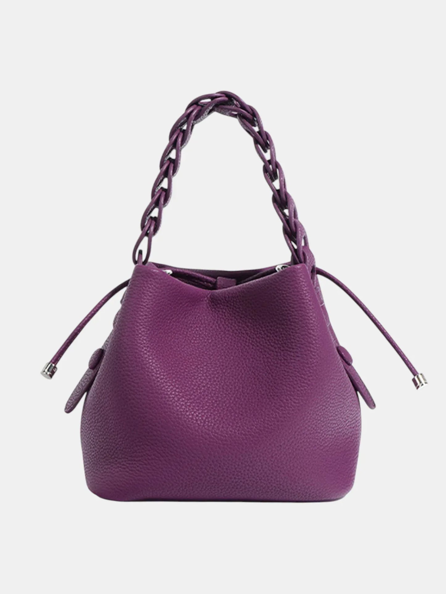 Leder Handtasche "Narzisse" - TOLLzWOOD