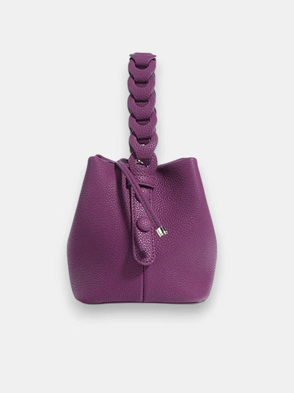 Leder Handtasche "Narzisse" - TOLLzWOOD