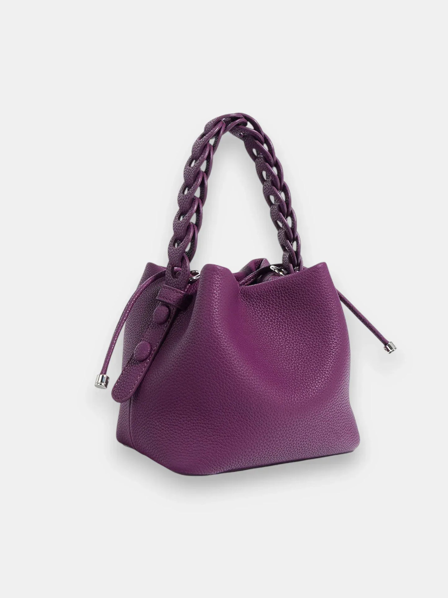 Leder Handtasche "Narzisse" - TOLLzWOOD