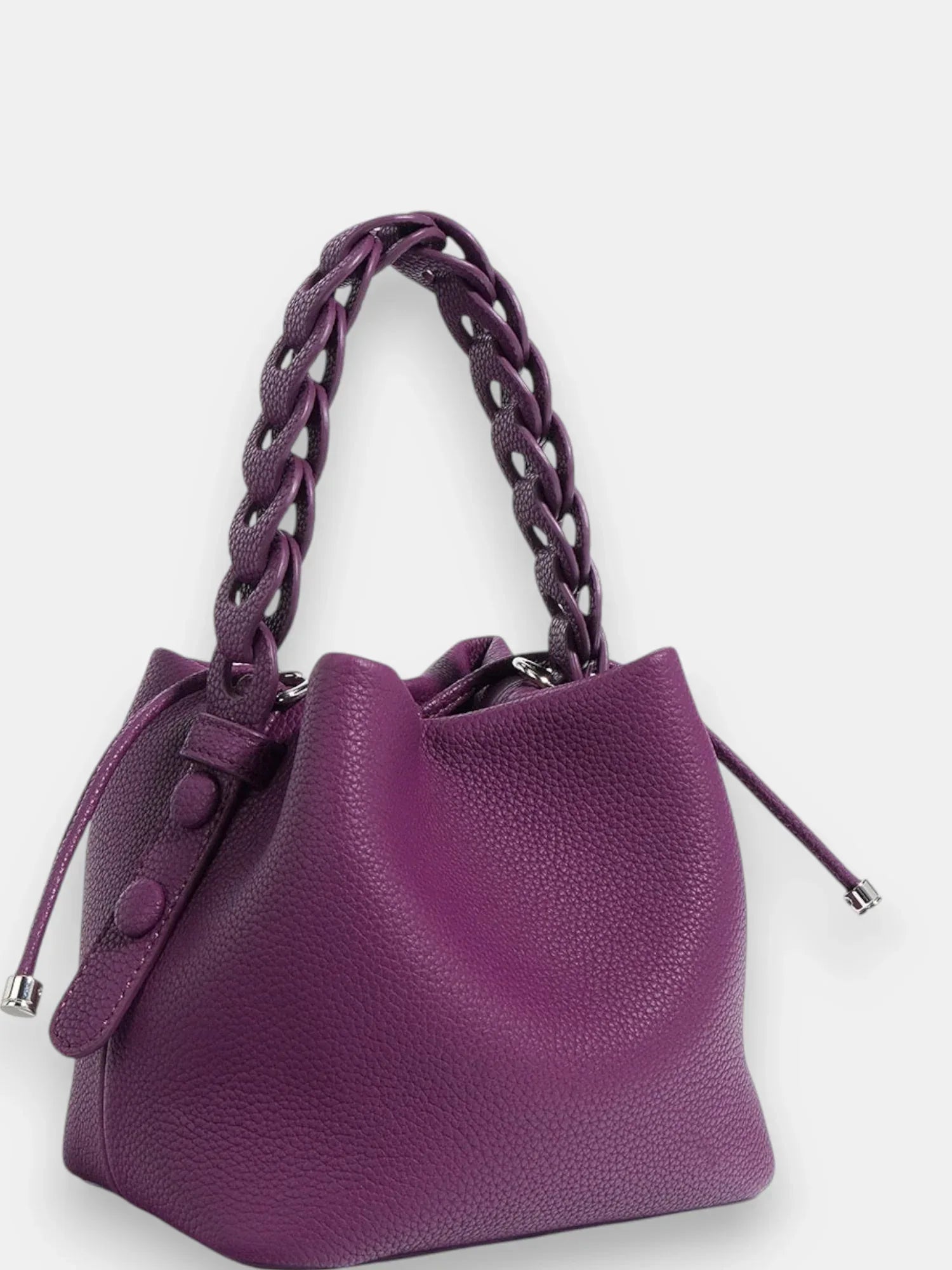 Leder Handtasche "Narzisse" - TOLLzWOOD