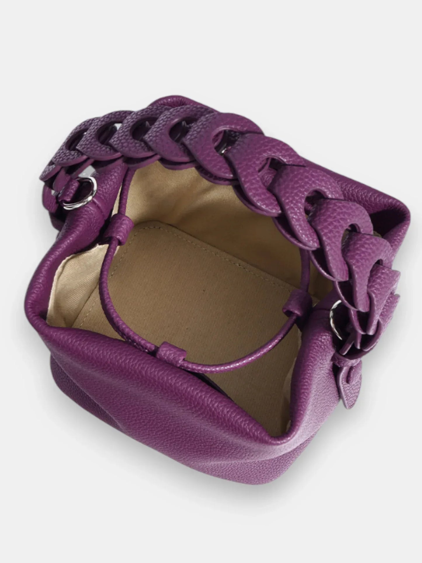 Leder Handtasche "Narzisse" - TOLLzWOOD