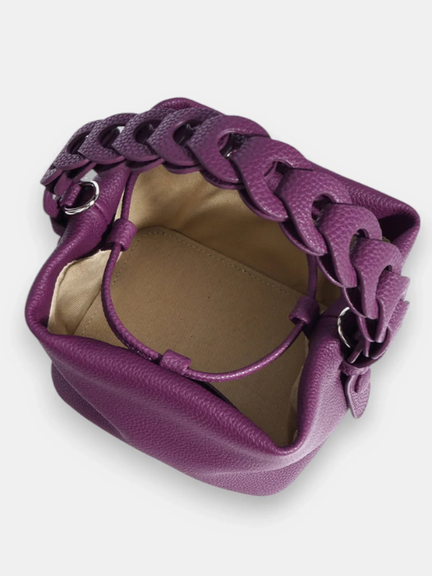 Leder Handtasche "Narzisse" - TOLLzWOOD