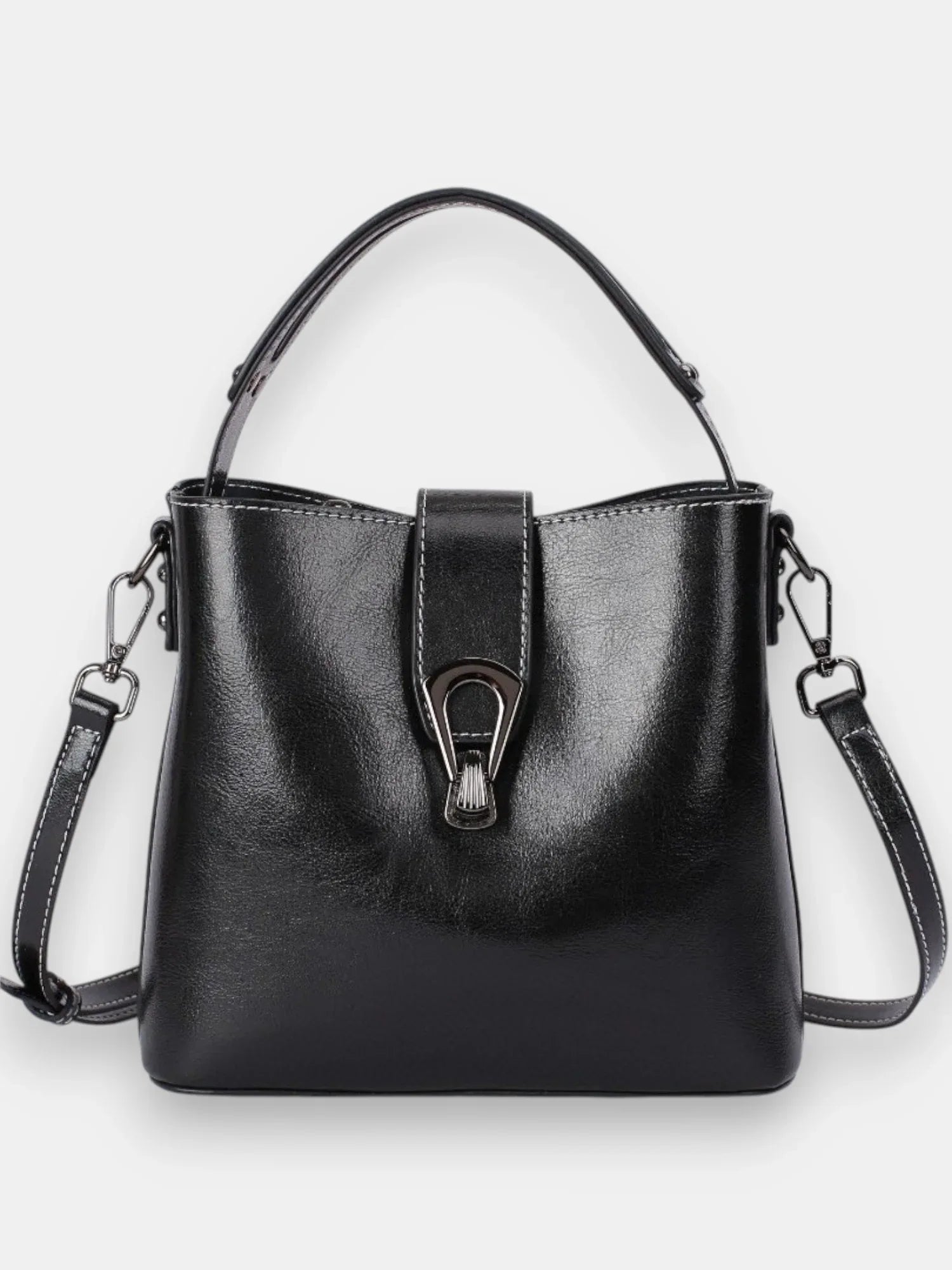 Leder Handtasche "Flora" - TOLLzWOOD