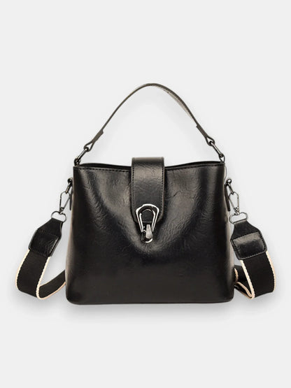 Leder Handtasche "Flora" - TOLLzWOOD