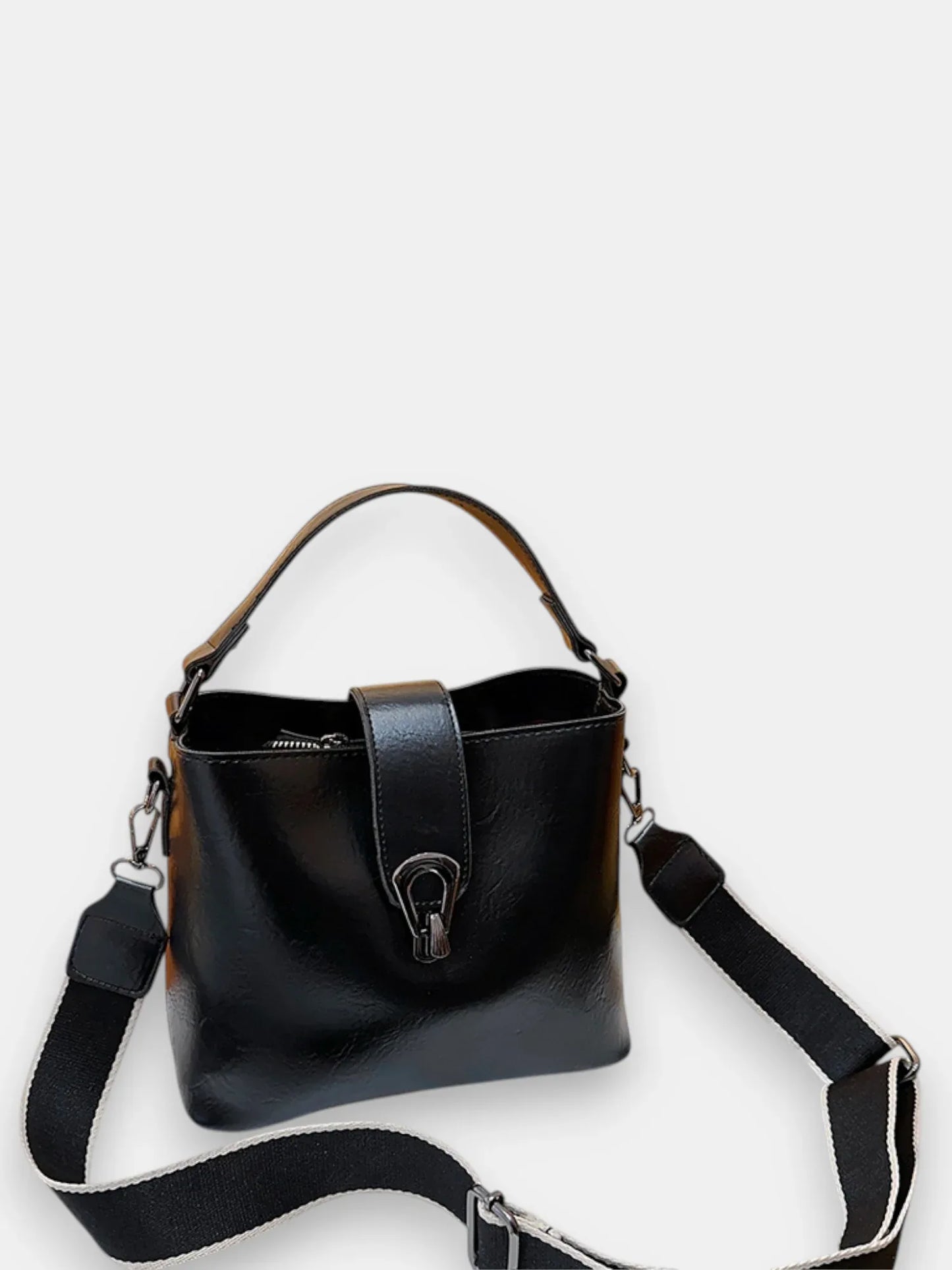 Leder Handtasche "Flora" - TOLLzWOOD