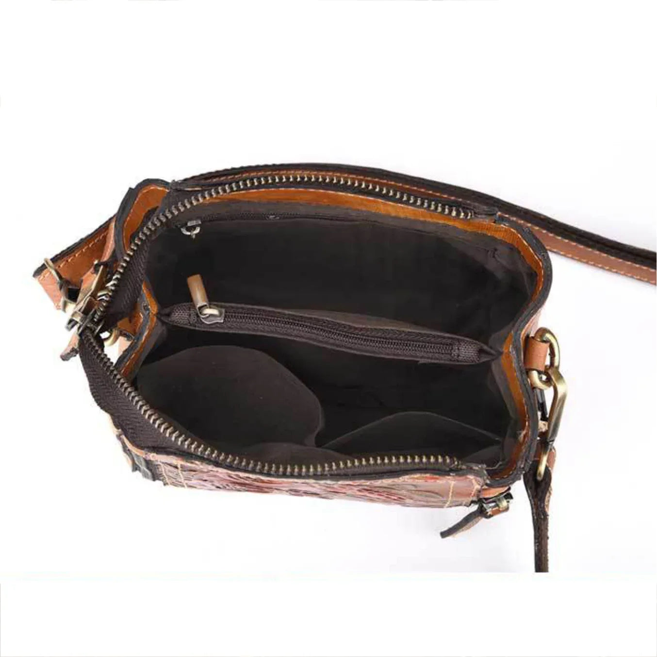 Leder Handtasche "Element" - TOLLzWOOD