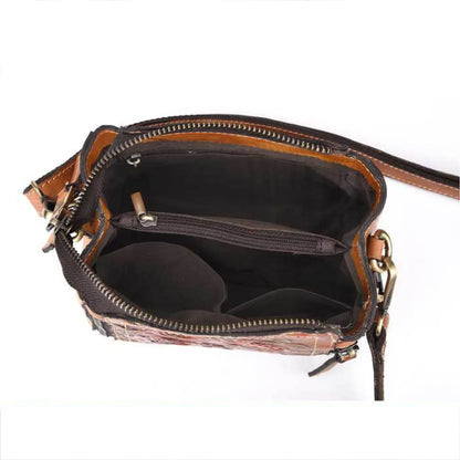 Leder Handtasche "Element" - TOLLzWOOD