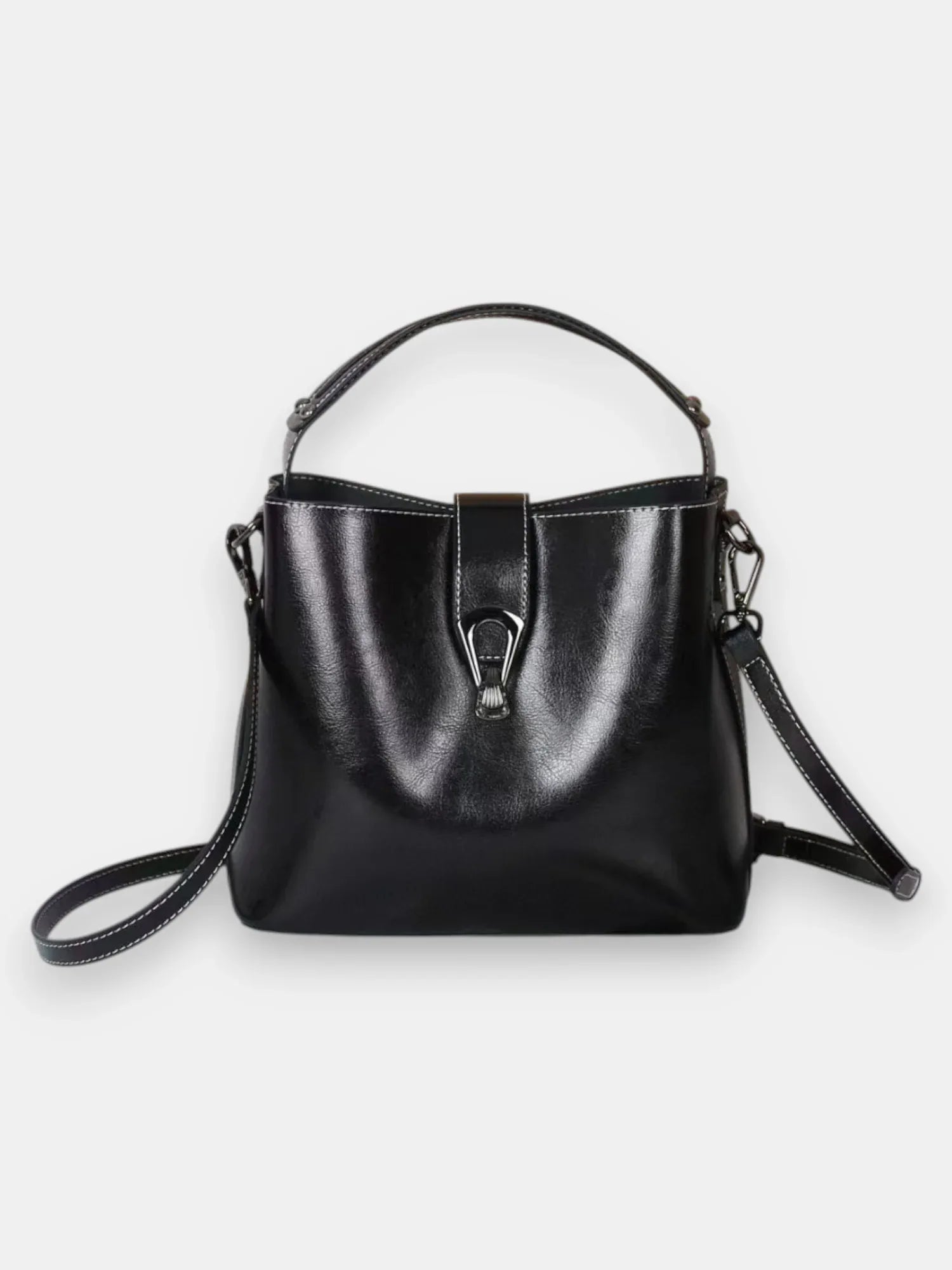 Leder Handtasche "Flora" - TOLLzWOOD