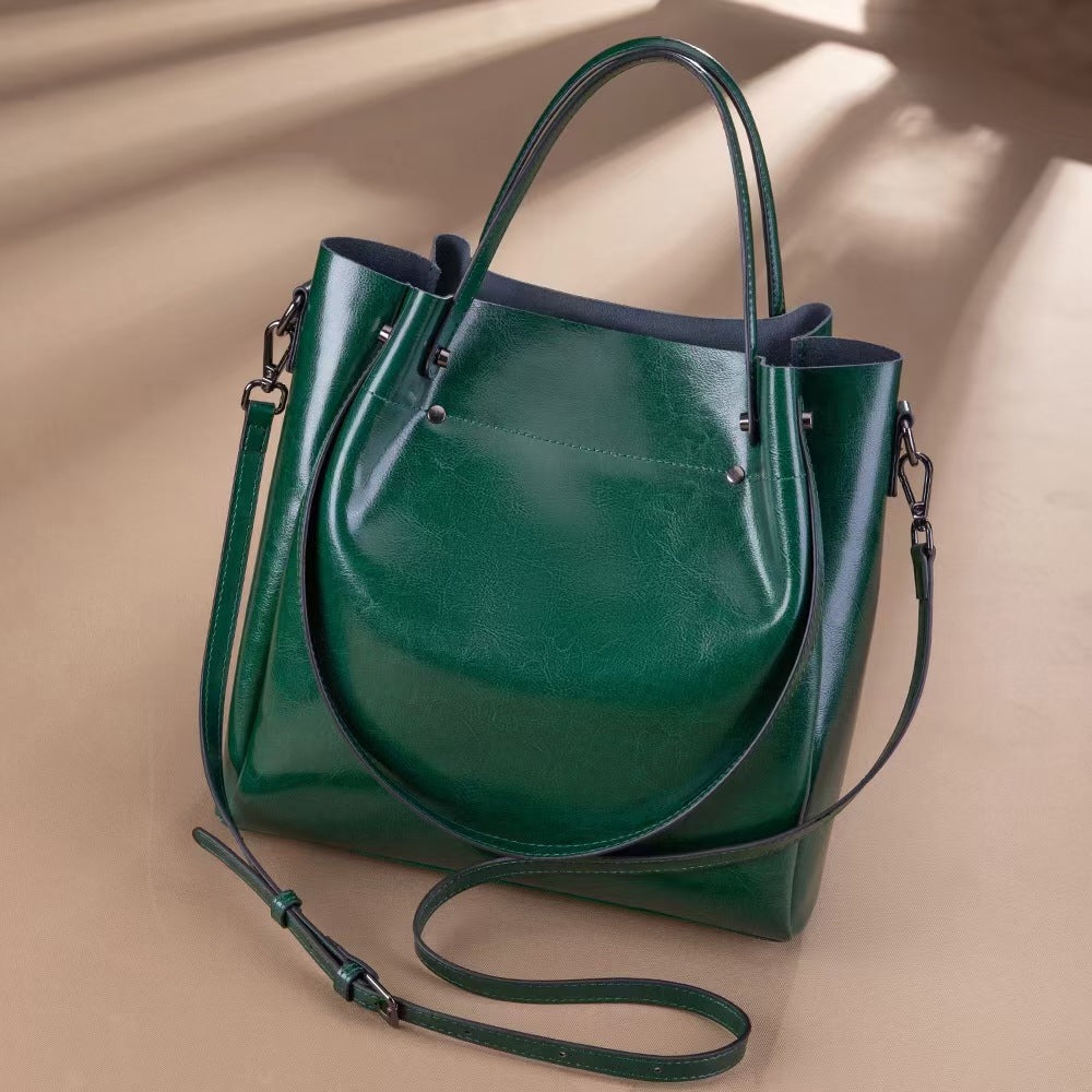 Leather handbag – model WSX702