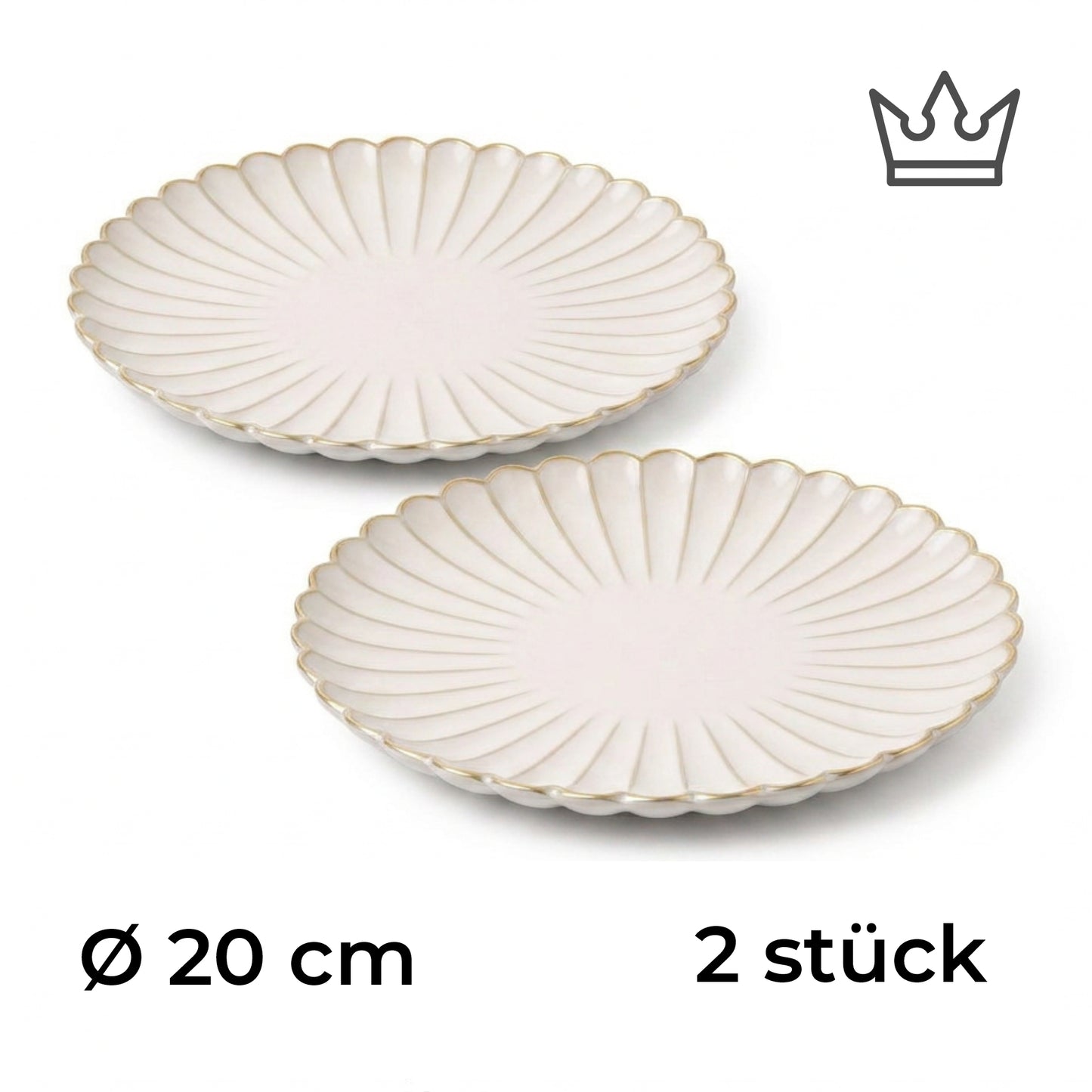 Porcelain plate – Porz model