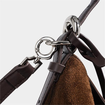 Leder Handtasche "Salbei" - TOLLzWOOD