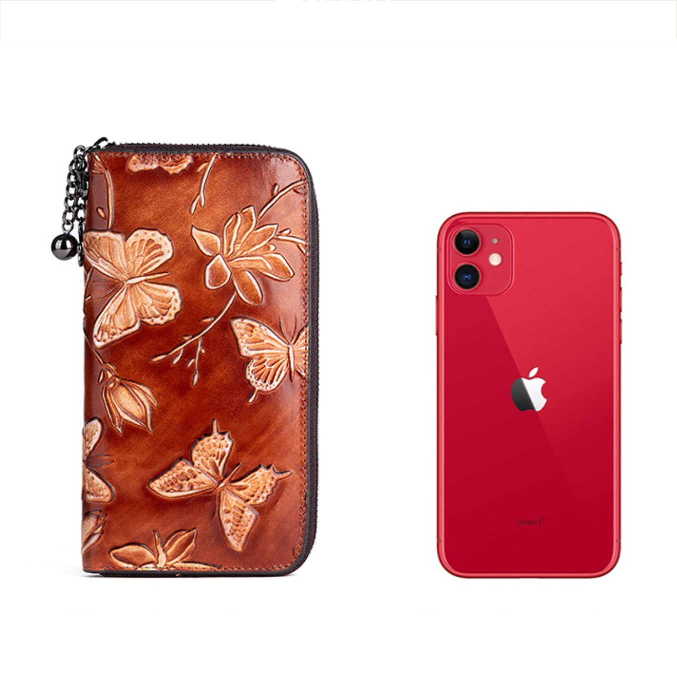 Hand-painted leather wallet – model FG9150