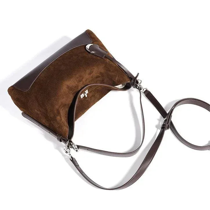 Leder Handtasche "Salbei" - TOLLzWOOD