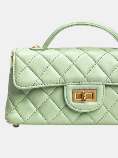 Leder Handtasche "Kamille" - TOLLzWOOD