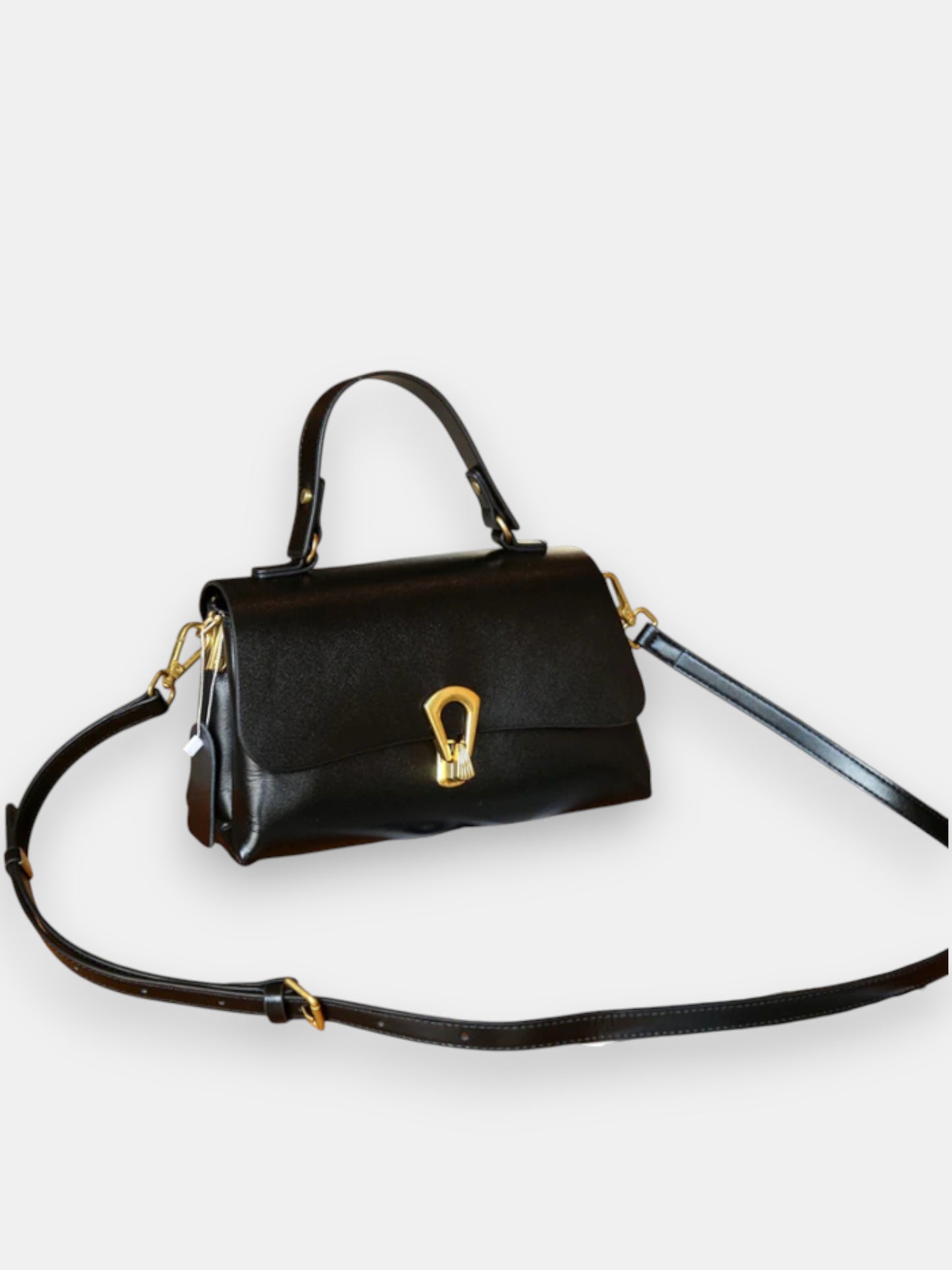 Leder Handtasche "Primel"