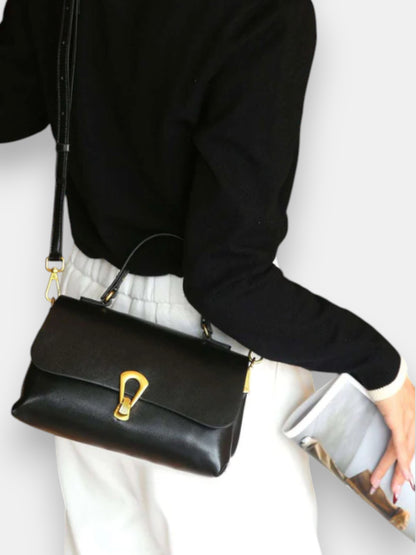 Leder Handtasche "Primel"