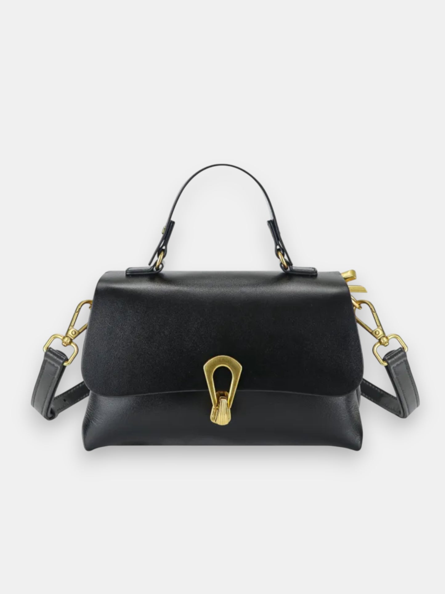 Leder Handtasche "Primel"