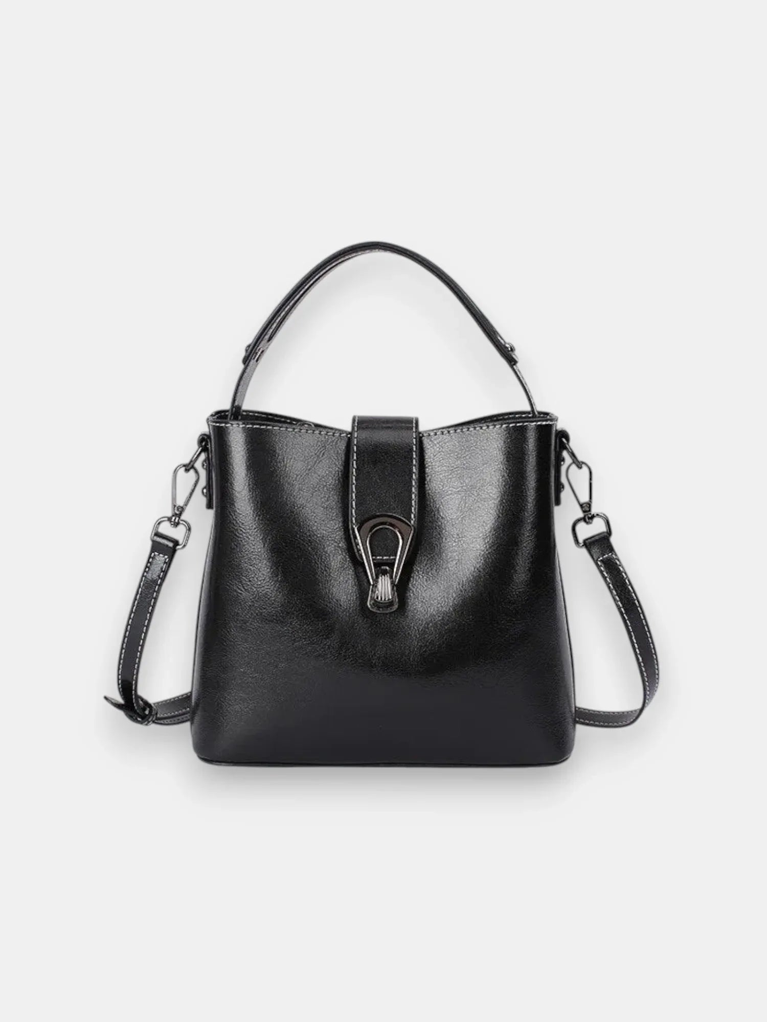 Leder Handtasche "Flora" - TOLLzWOOD