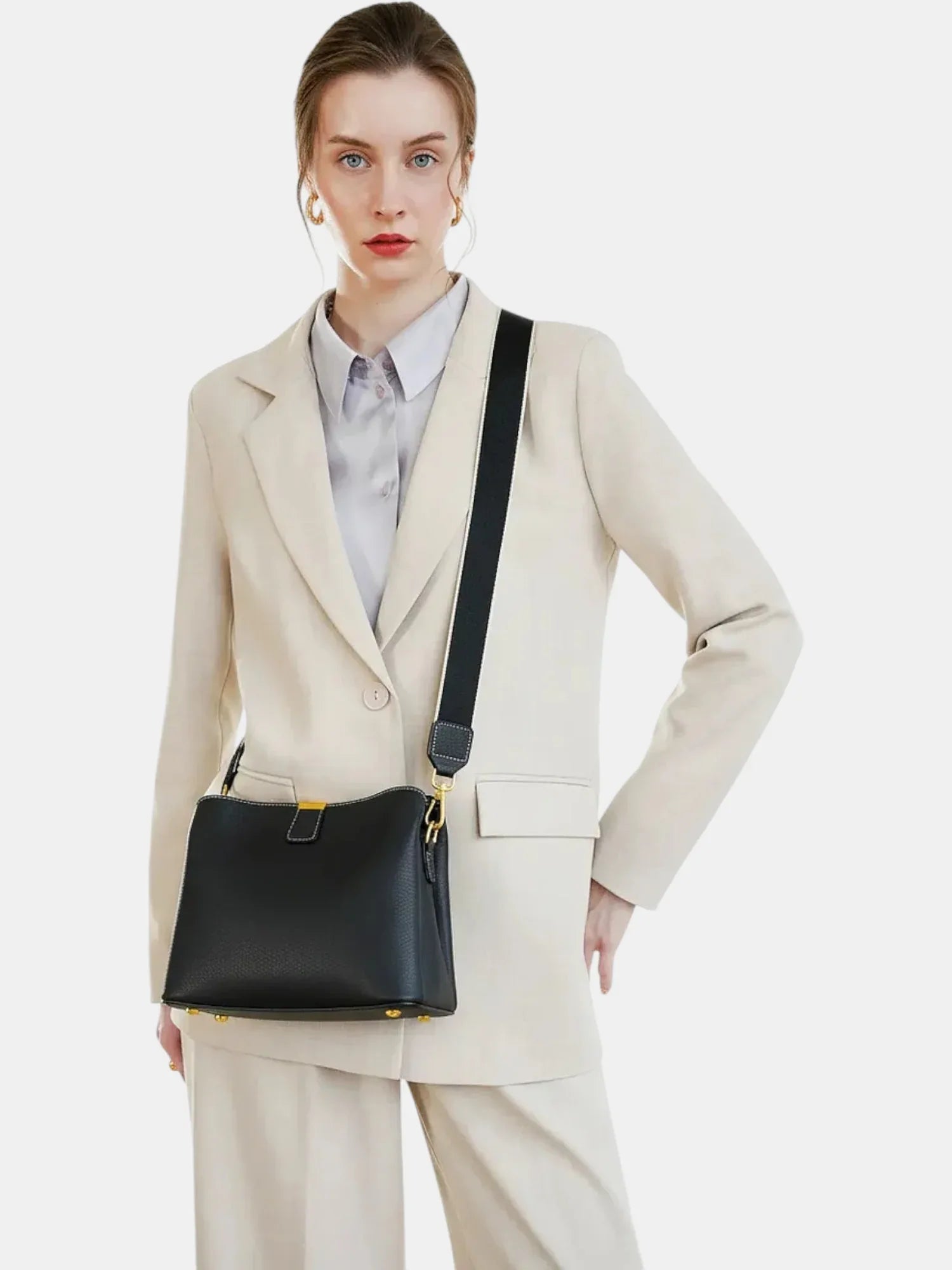 Leder Handtasche "Erika" - TOLLzWOOD