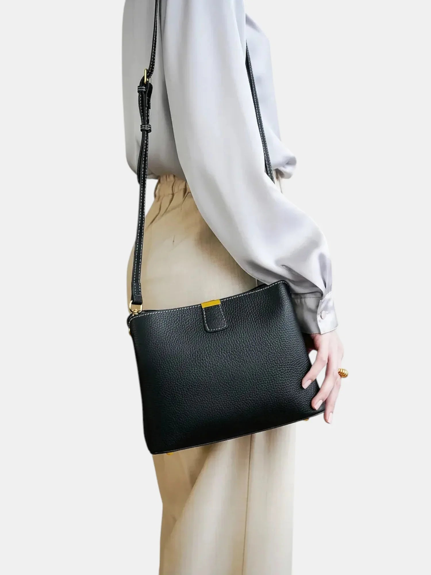 Leder Handtasche "Erika" - TOLLzWOOD