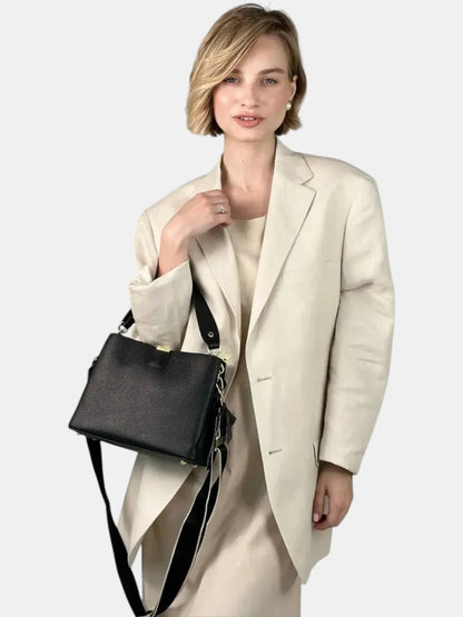 Leder Handtasche "Erika" - TOLLzWOOD