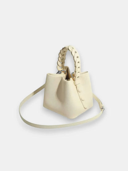 Leder Handtasche "Narzisse" - TOLLzWOOD