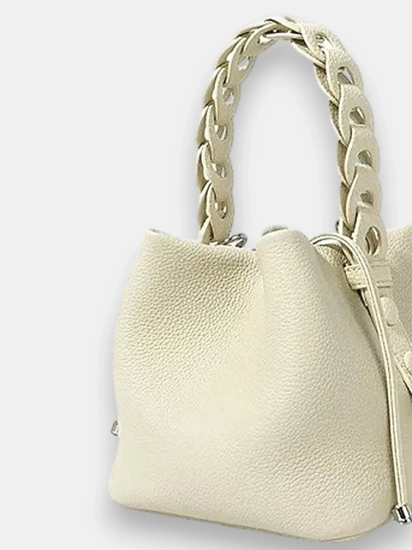 Leder Handtasche "Narzisse" - TOLLzWOOD