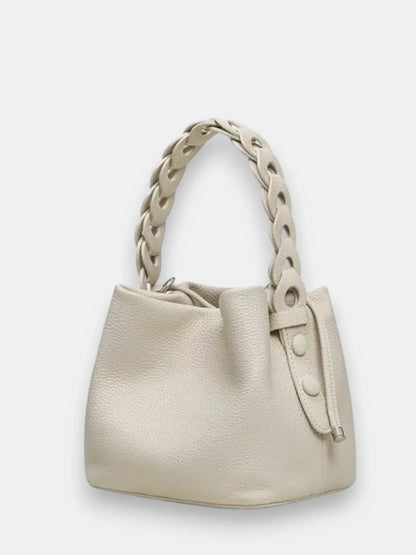 Leder Handtasche "Narzisse" - TOLLzWOOD