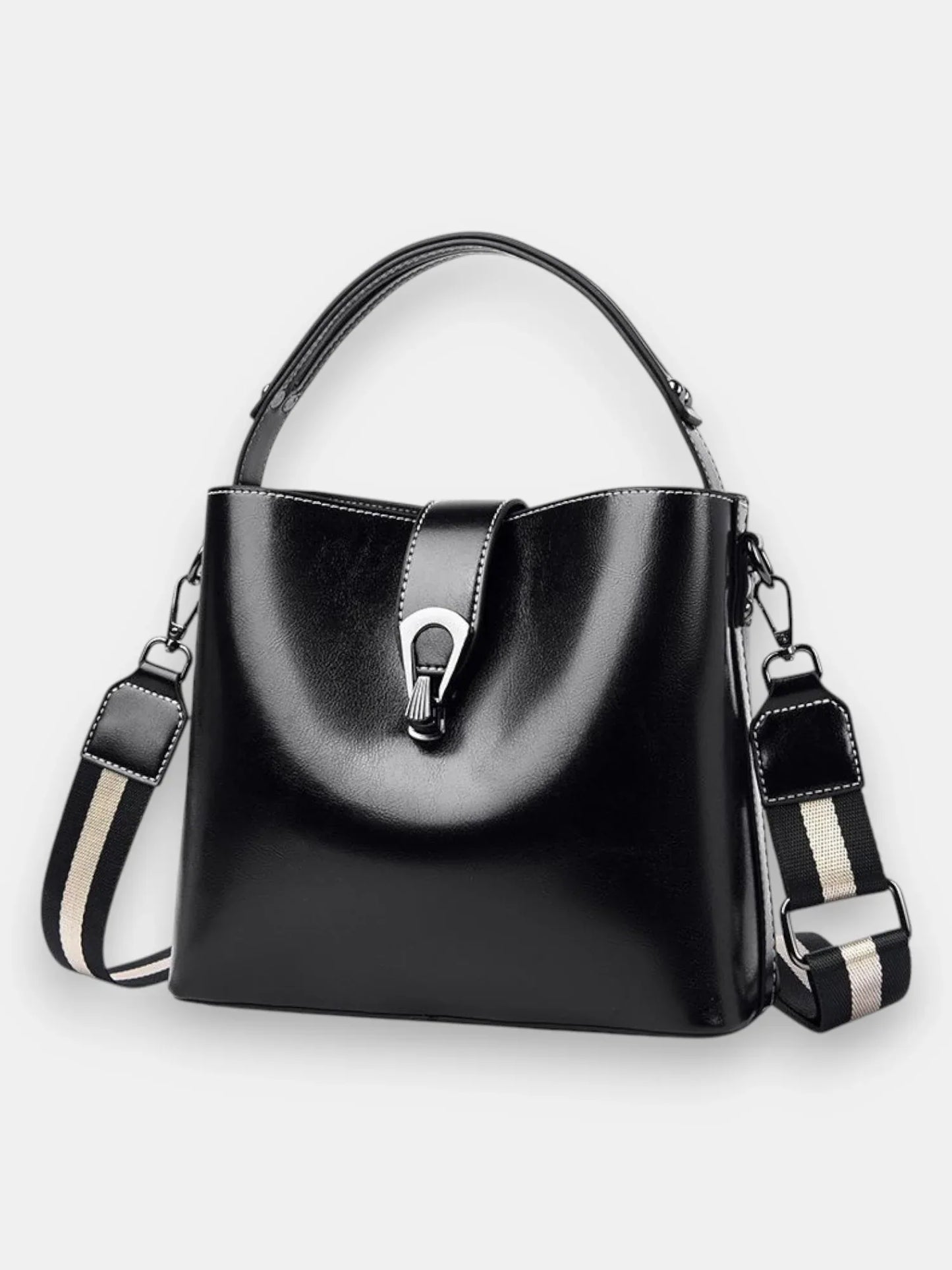 Leder Handtasche "Flora" - TOLLzWOOD