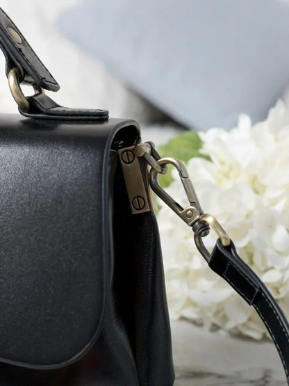 Leder Handtasche "Primel"