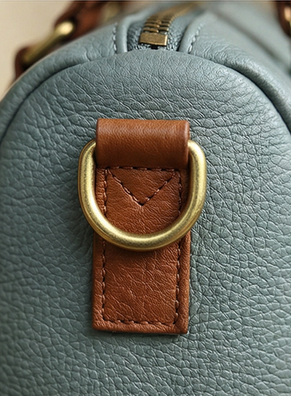 Leather handbag "Malve"
