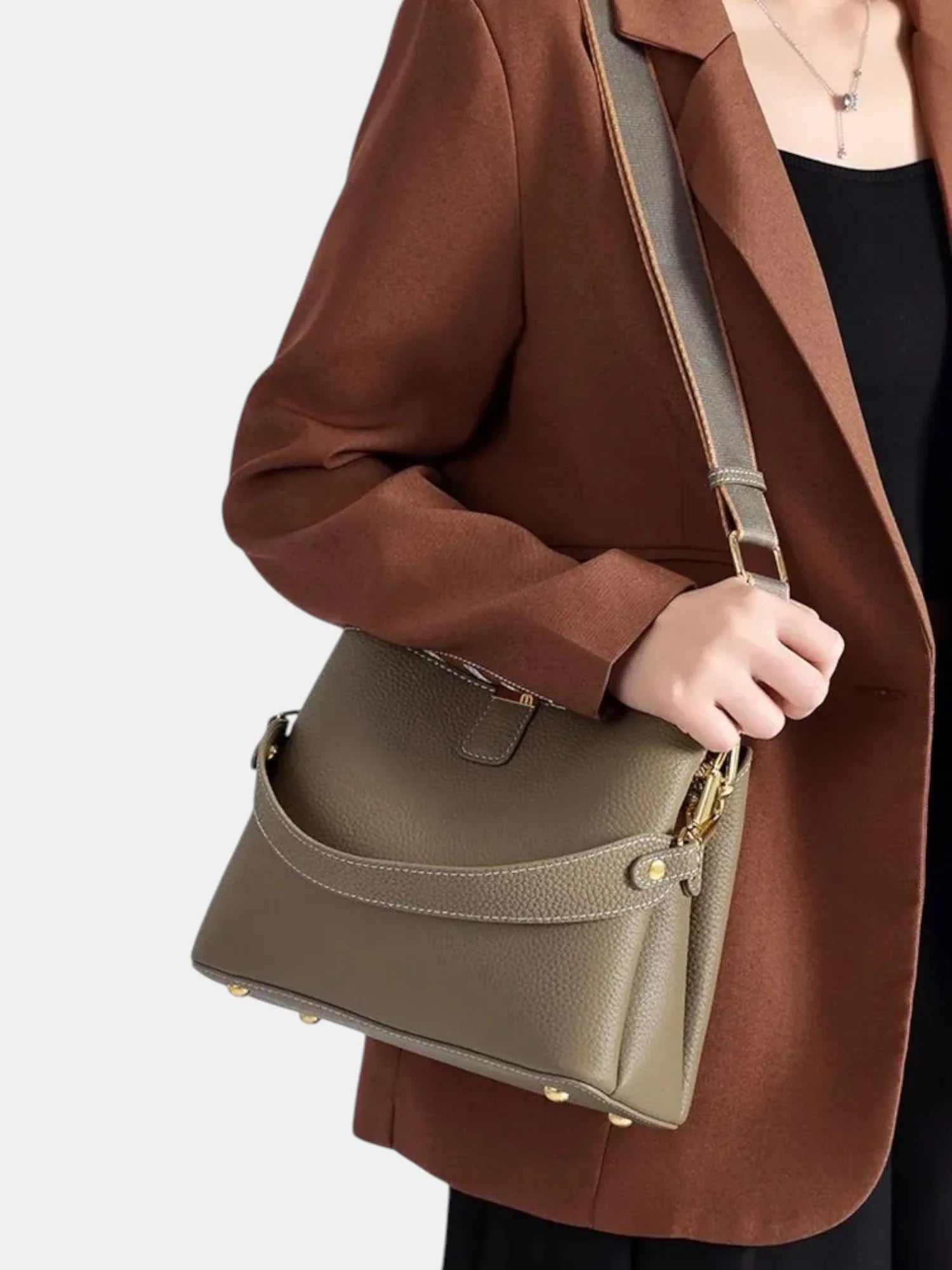 Leder Handtasche "Erika" - TOLLzWOOD