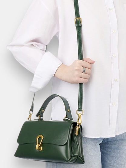 Leder Handtasche "Primel"