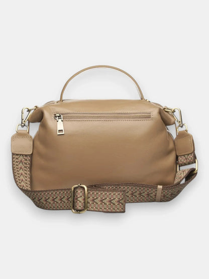 Leder Handtasche "Nelke" - TOLLzWOOD