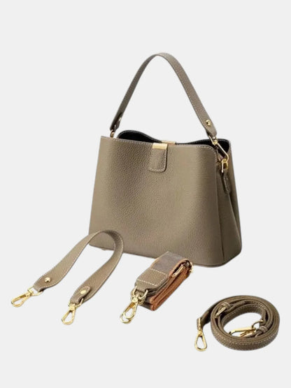 Leder Handtasche "Erika" - TOLLzWOOD