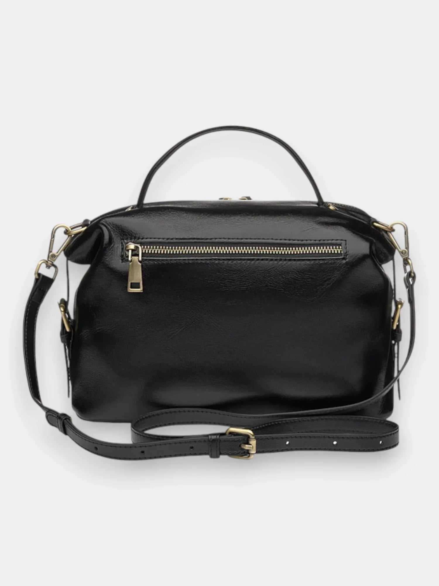 Leder Handtasche "Nelke" - TOLLzWOOD