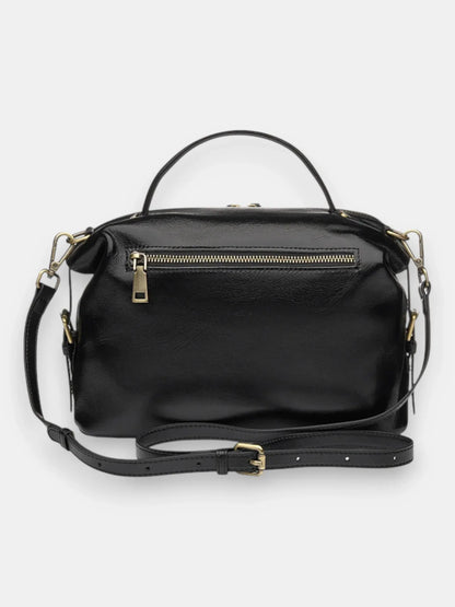 Leder Handtasche "Nelke" - TOLLzWOOD