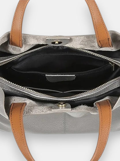 Leder Handtasche "Mimose"